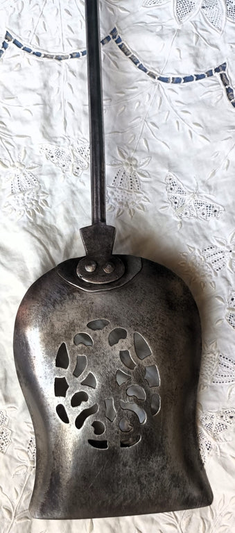 Set of Three Antique English Georgian Steel Fire Irons