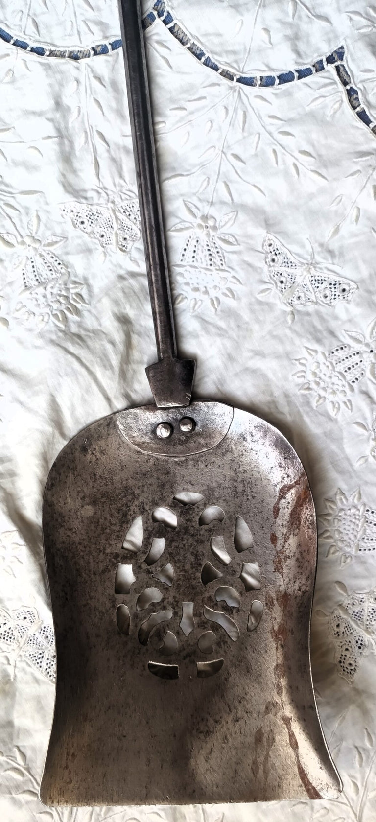 Set of Three Antique English Georgian Steel Fire Irons