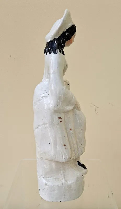 Antique Victorian Staffordshire Figure ~ 