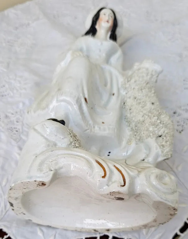 Antique Victorian Staffordshire Figure ~ 