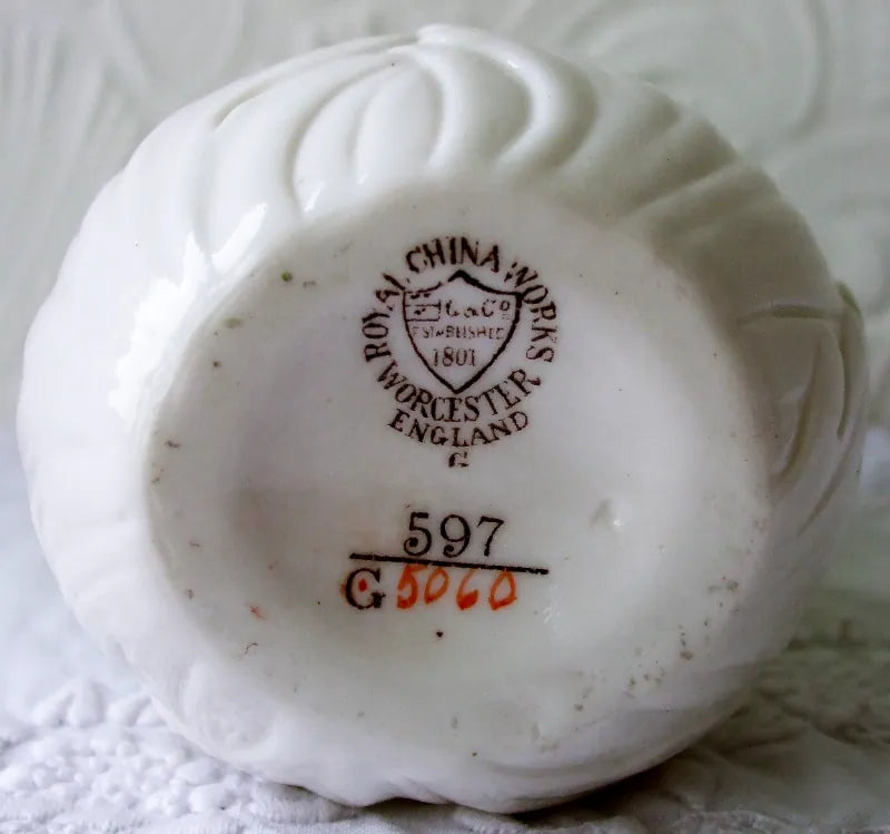 Antique Victorian Posy Vase ~ Grainger's Worcester