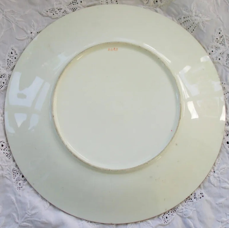 Antique Victorian Porcelain Botanical Dessert Service ~ Grainger, Worcester