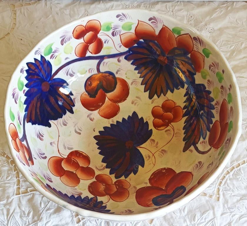 Antique Victorian Gaudy Welsh 