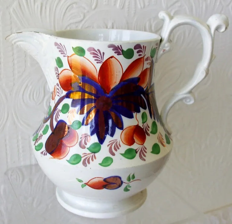 Antique Victorian Gaudy Welsh 