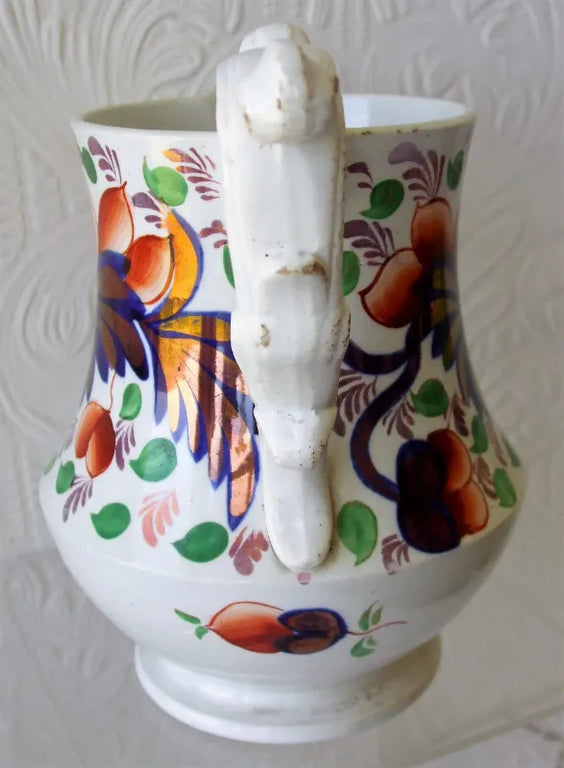 Antique Victorian Gaudy Welsh 