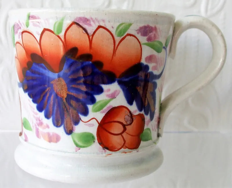 Antique Victorian Gaudy Welsh 