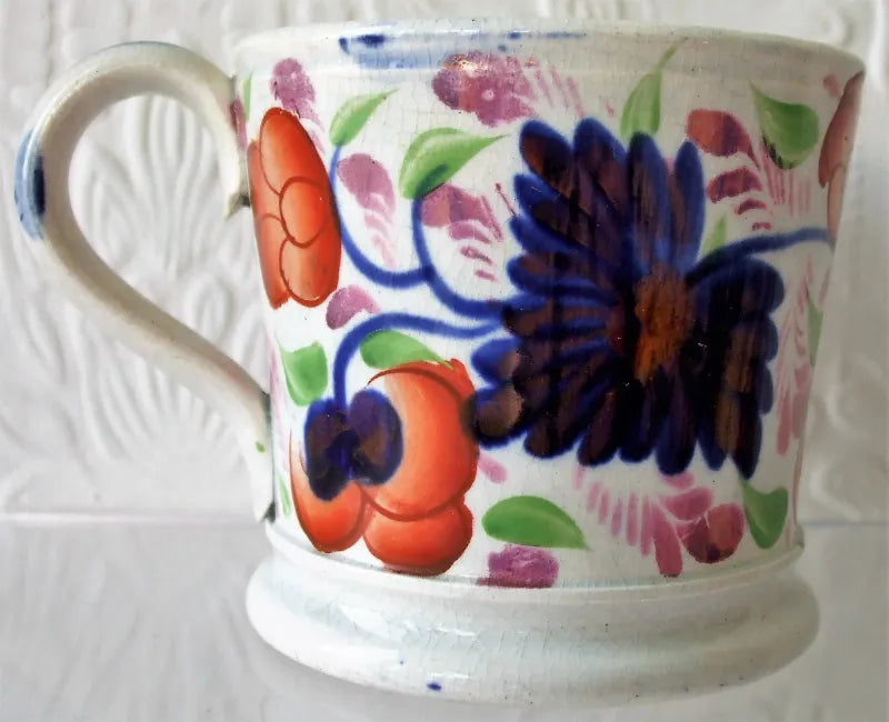 Antique Victorian Gaudy Welsh 