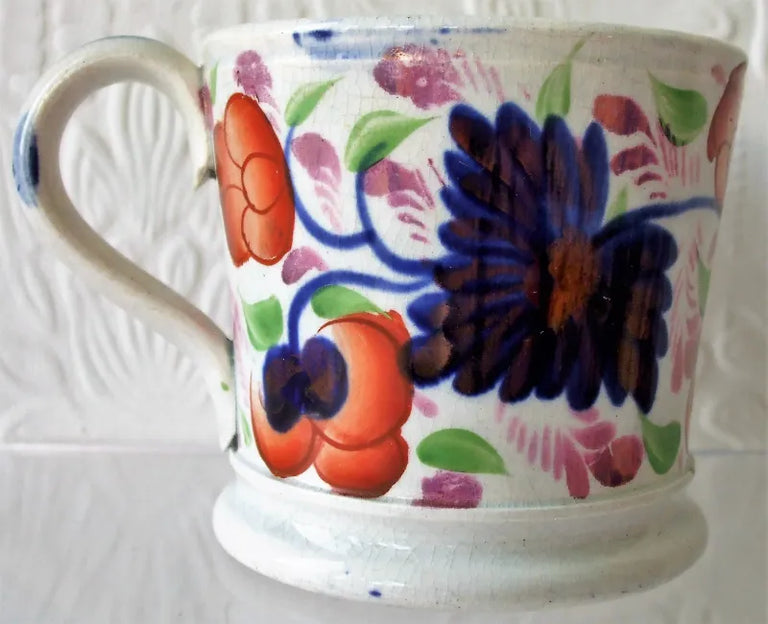 Antique Victorian Gaudy Welsh 