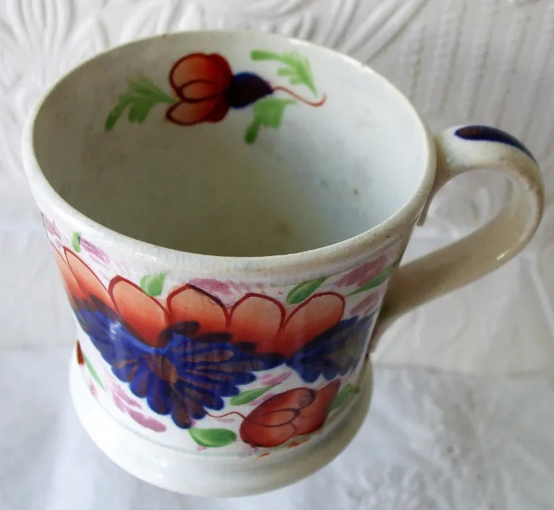 Antique Victorian Gaudy Welsh 