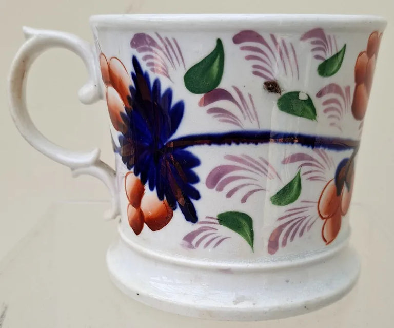 Antique Victorian Gaudy Welsh 