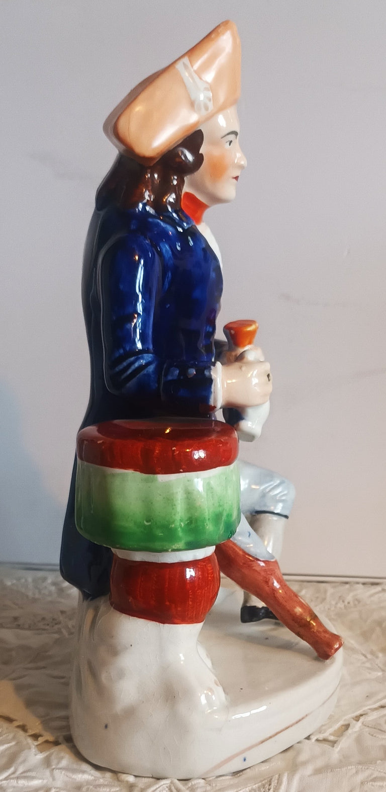 Antique Victorian Staffordshire Figure ~ 
