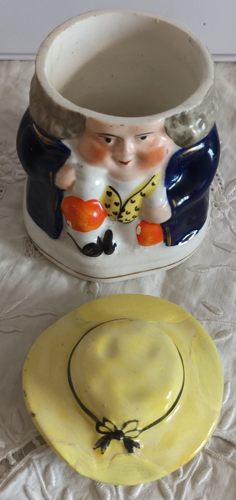 Antique Victorian Gaudy Welsh 