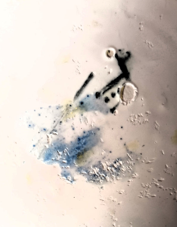 Antique HRQuimper French Faience Plate