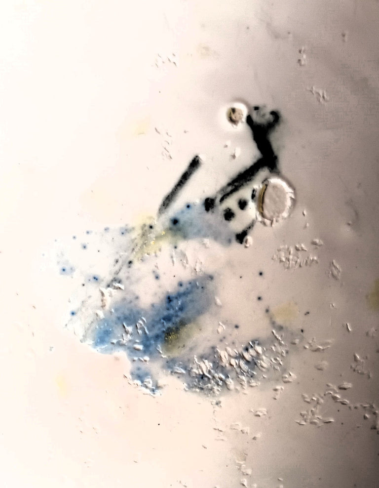 Antique HRQuimper French Faience Plate