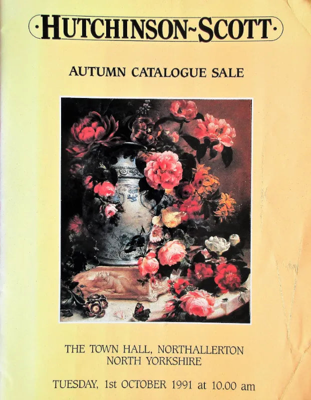 Hutchinson-Scott ~ Autumn Sale ~ Northallerton ~ 01. 10. 1991