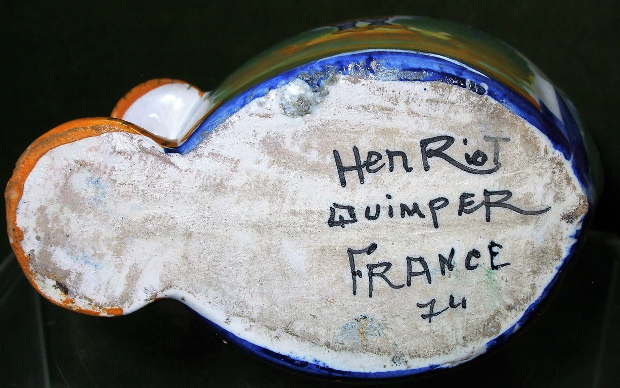 Vintage Henriot Quimper French Faience 