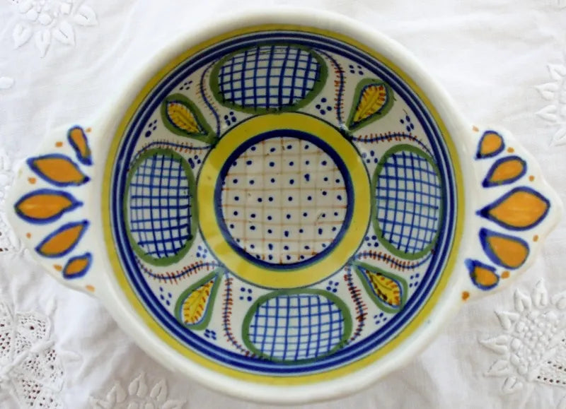 Vintage Henriot Quimper French Faience Ecuelle