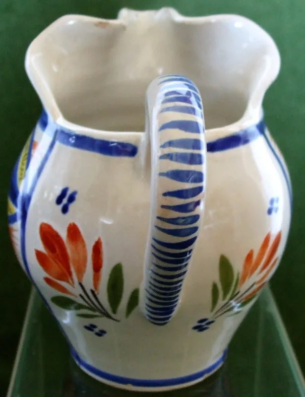 Vintage Henriot Quimper French Faience Jug