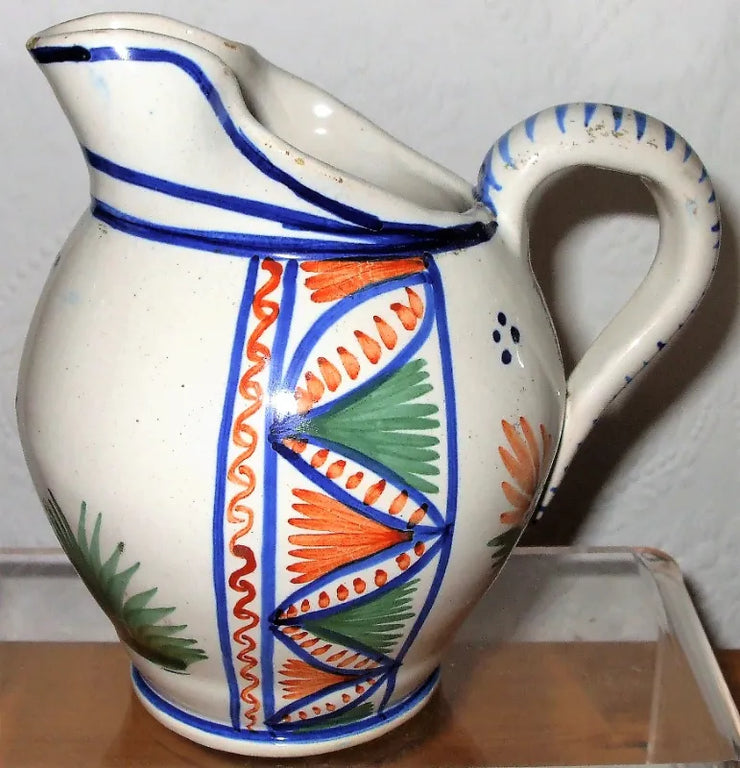 Vintage Henriot Quimper French Faience Jug