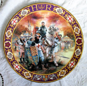 Royal Doulton Porcelain "Henry V at Agincourt" Plate ~ PN3