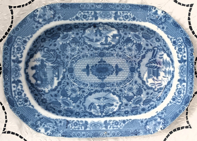 Herculaneum Net pattern Dish 1a
