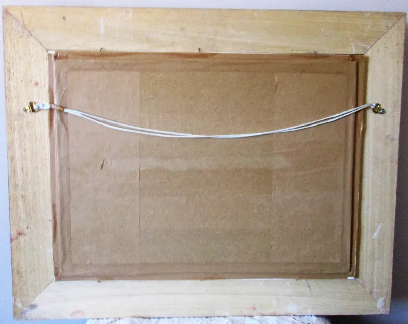 Highland Cattle ~ Oil Painting on Board ~ Reg Johnson ~ c. 1987