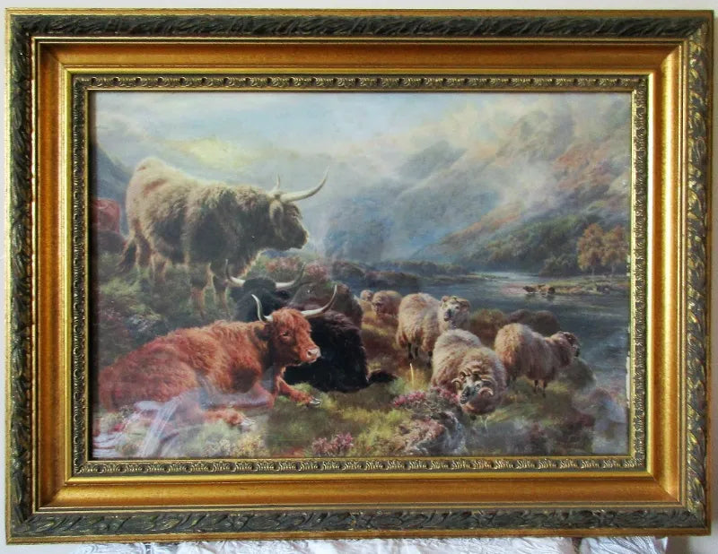 In the Highlands ~ Framed Print ~ c. 1990