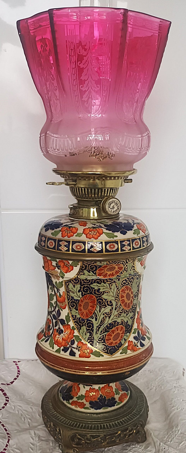 Hinks Taylor Tunnicliff Oil Lamp 1a