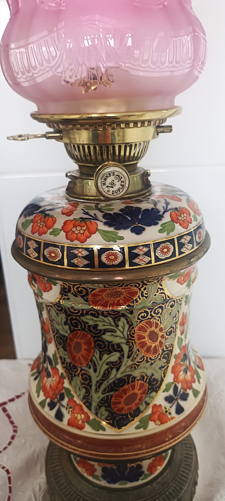 Hinks Taylor Tunnicliff Oil Lamp 1e