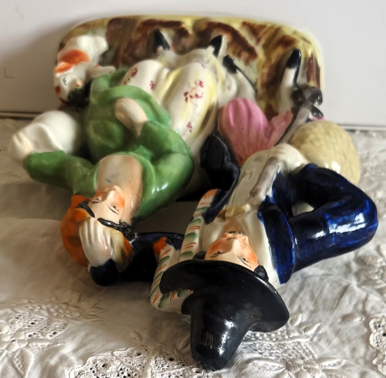 Antique Victorian Staffordshire Figure 