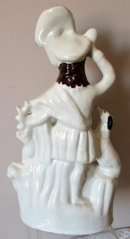 Antique Victorian Staffordshire Figure ~ 
