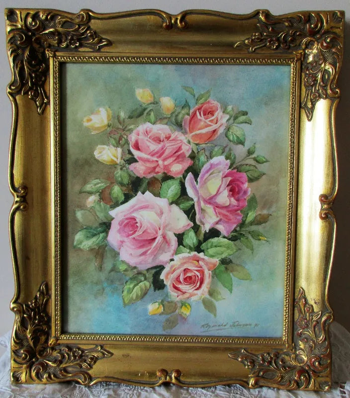 In the Pink ~ Watercolour ~ Reginald Johnson ~ c. 1991