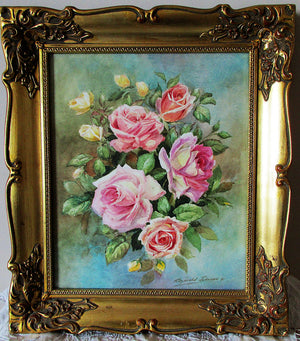 In the Pink ~ Watercolour ~ Reginald Johnson ~ c. 1991