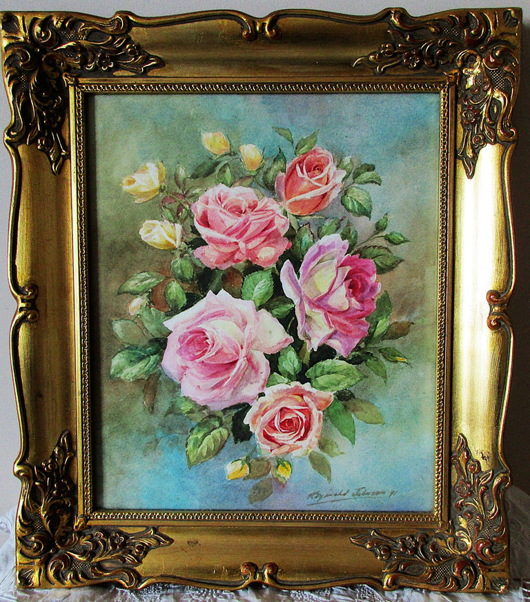 In the Pink ~ Watercolour ~ Reginald Johnson ~ c. 1991