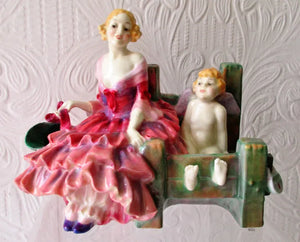 Vintage Royal Doulton Porcelain Figurine ~ "In the Stocks" ~ HN 1474