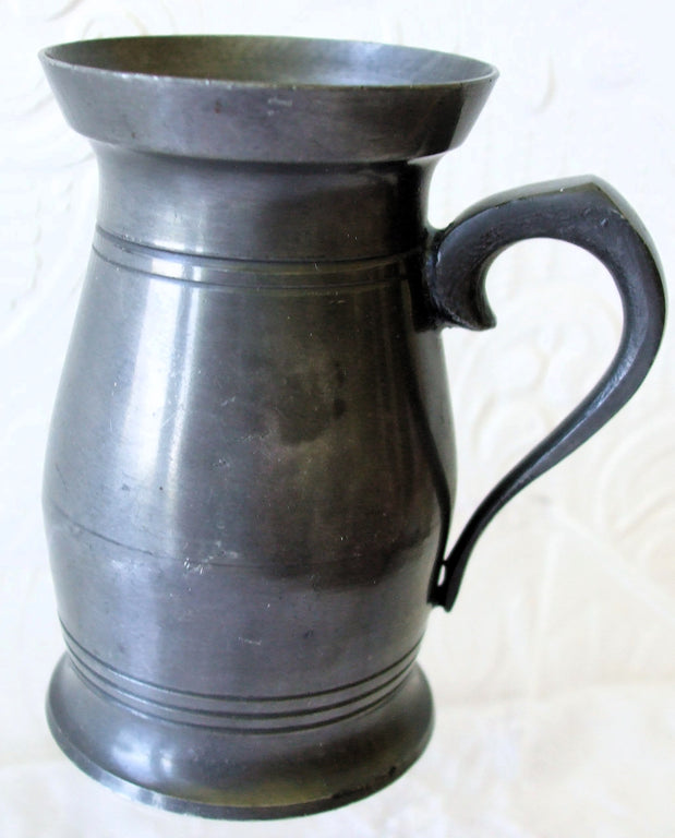 Irish Pewter Gill Measure 1a