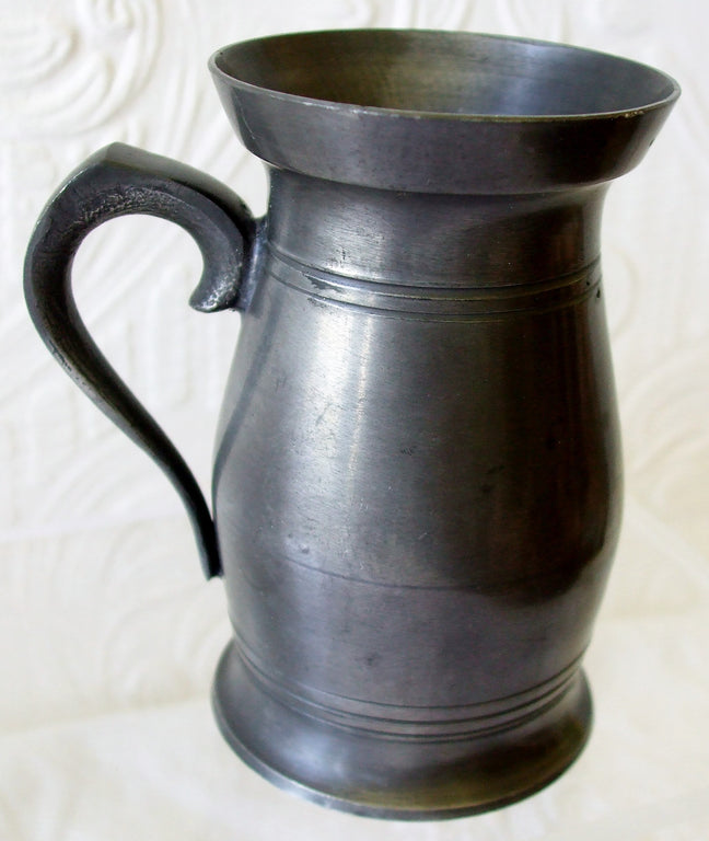 Irish Pewter Gill Measure 1c