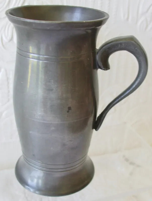 Irish Pewter Half Pint Measure