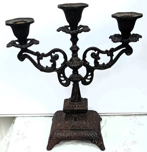 Iron Candelabra 1a AA