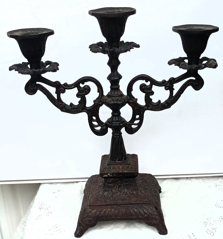 Iron Candelabra 1c AA