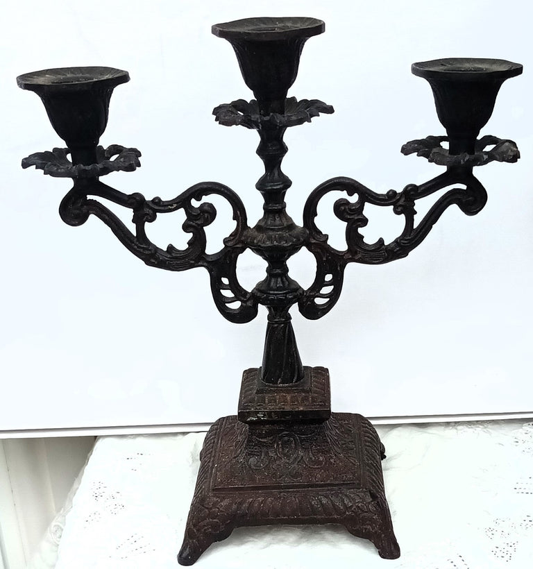Iron Candelabra 1c AA