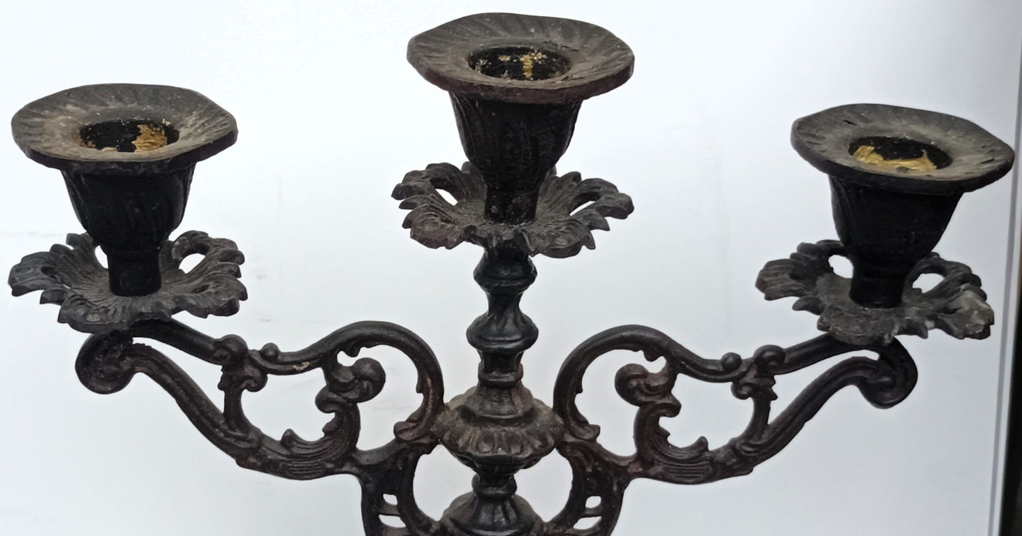 Iron Candelabra 1f