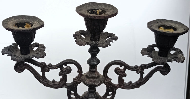 Iron Candelabra 1f