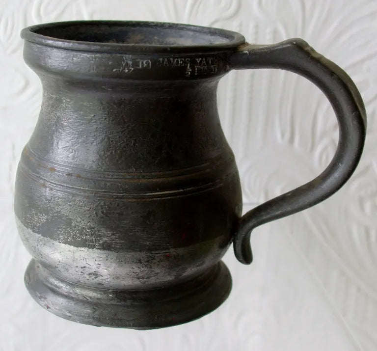 James Yates Half Pint Baluster Measure