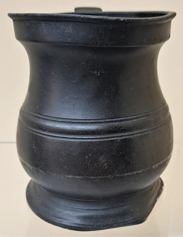 Set of 3 Antique Georgian Pewter Baluster Measures ~ James Yates