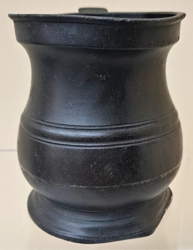Set of 3 Antique Georgian Pewter Baluster Measures ~ James Yates