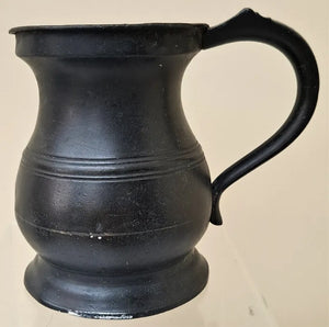 Georgian Pewter Pint Baluster Measure ~ James Yates