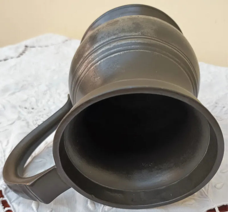 Georgian Pewter Pint Baluster Measure ~ James Yates