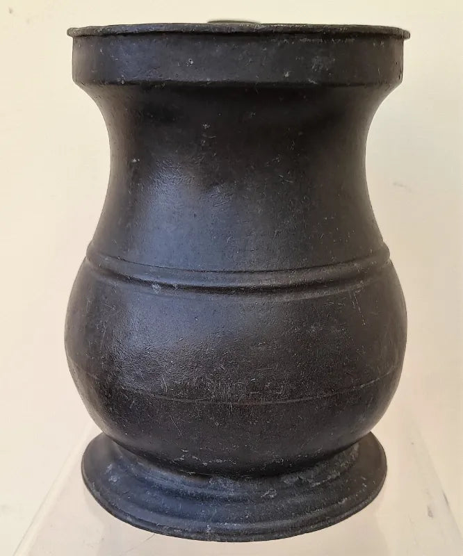 Set of 3 Antique Georgian Pewter Baluster Measures ~ James Yates