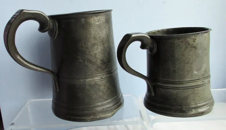 James Yates Royal Inn Pint And Quart Mugs